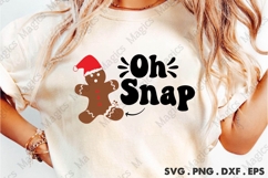 Oh Snap SVG | Christmas Design Product Image 1