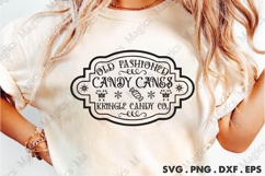 Old Fashioned Candy Canes Kringle Candy Co SVG Product Image 2