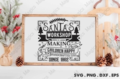 Santa s Workshop Making Children Happy Handcrafted Toys Sinc Product Image 2