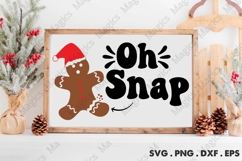 Oh Snap SVG | Christmas Design Product Image 2
