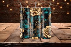 Steampunk Roses Seamless Pattern Digital Papers Product Image 4