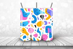 Colorful Abstract Shapes Seamless Pattern Digital Papers Product Image 3
