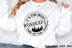It S The Most Wonderful Time Of The Year SVG Product Image 1
