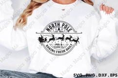 North Pole Est. 1802 Milk &amp; Cookie Co. Baking Fresh Daily Product Image 1