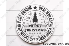 Wishing You A Very Merry Christmas And A Happy New Year Merr Product Image 2