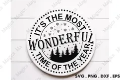 It S The Most Wonderful Time Of The Year SVG Product Image 2