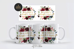 She Is Clothed In Strength Mug Wrap PNG Product Image 1