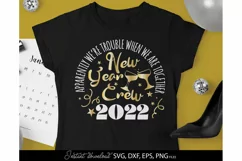 New Year SVG, 2022 SVG, New Year sublimation png, 2022 png Product Image 1