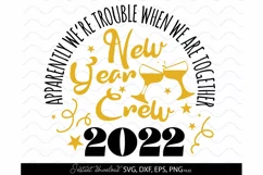 New Year SVG, 2022 SVG, New Year sublimation png, 2022 png Product Image 4