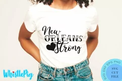 New Orleans Strong SVG Louisiana Strong Louisiana SVG Nola Product Image 1
