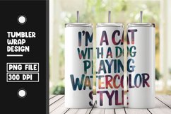 Dog sarcastic tumbler wrap png Product Image 1