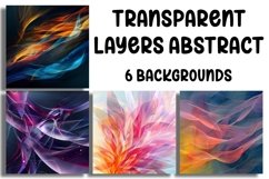 Transparent Layers Abstract Product Image 1