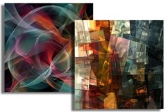 Transparent Layers Abstract Product Image 2