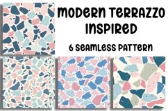 Modern Terrazzo Inspired Seamless Pattern Product Image 1