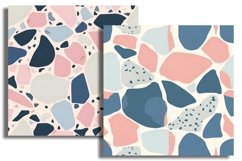 Modern Terrazzo Inspired Seamless Pattern Product Image 2
