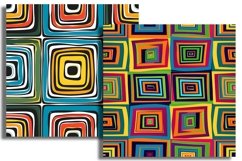 Vibrant Moiré Effect Seamless Pattern Product Image 2