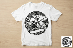 Fly Fishing Emblem Vector Bundle: 10 High-Contrast Badges Product Image 4