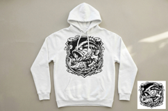 Fly Fishing Emblem Vector Bundle: 10 High-Contrast Badges Product Image 5