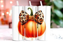 Halloween Pumpkin 20oz Tumbler Wrap Sublimation Product Image 1