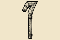 Ancient Egyptian Sacred Symbols Black &amp; White Vector Bundle Product Image 6