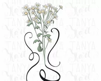Love Wild Flower Png | Sublimation Designs Minimalistic Product Image 10