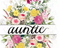 Floral Bouquet | Sublimation Design | Auntie Png Product Image 10