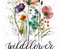 Wild Flower Png | Floral Illustration | Sublimation Designs Product Image 10