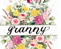 Granny Flower Png | Sublimation Design | Sunflower Donwload Product Image 10