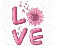 Love Flower | Valentines Day | Sublimation Png Product Image 10