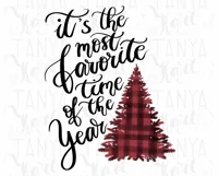 It's The Most Favorite Time Of The Year Sublimation File Product Image 5