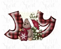 Joy Christmas Beer | Png Download | Hand Draw Product Image 5