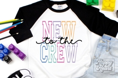 New To The Crew SVG - New Baby Homecoming Newborn PNG Product Image 2