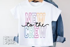 New To The Crew SVG - New Baby Homecoming Newborn PNG Product Image 3