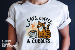 CAT SARCASTIC QUOTE SUBLIMATION T-SHIRT DESIGN Product Image 1