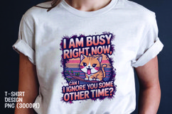 Cat quote tshirt sublimation png Product Image 1