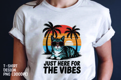 CAT SARCASTIC QUOTE SUBLIMATION T-SHIRT DESIGN Product Image 1