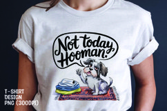Watercolor sarcastic dog t-shirt sublimation png Product Image 1