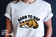 CAT SARCASTIC QUOTE SUBLIMATION T-SHIRT DESIGN Product Image 1