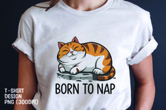 CAT SARCASTIC QUOTE SUBLIMATION T-SHIRT DESIGN Product Image 1