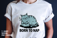 CAT SARCASTIC QUOTE SUBLIMATION T-SHIRT DESIGN Product Image 1