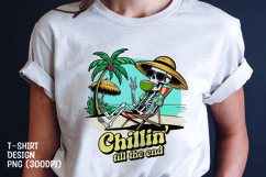 Skull quote tshirt sublimation png Product Image 1