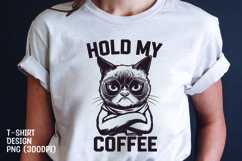 CAT SARCASTIC QUOTE SUBLIMATION T-SHIRT DESIGN Product Image 1