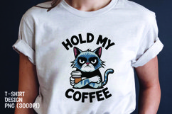 CAT SARCASTIC QUOTE SUBLIMATION T-SHIRT DESIGN Product Image 1