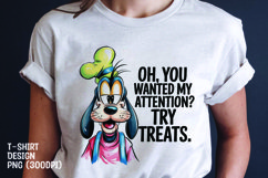 Watercolor sarcastic dog t-shirt sublimation png Product Image 1