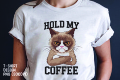 CAT SARCASTIC QUOTE SUBLIMATION T-SHIRT DESIGN Product Image 1