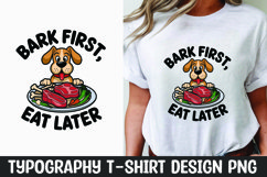 Puppy dog quote sublimation t-shirt design Product Image 1