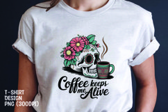 Skull SARCASTIC QUOTE SUBLIMATION T-SHIRT DESIGN Product Image 1