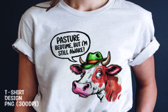 Watercolor sarcastic dog t-shirt sublimation png Product Image 1