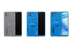 Realme C11 2021 PSD Skin Mockup Template Product Image 1