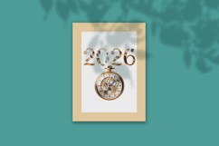 Whimsical New Year 2026 Clipart Bundle Product Image 2
